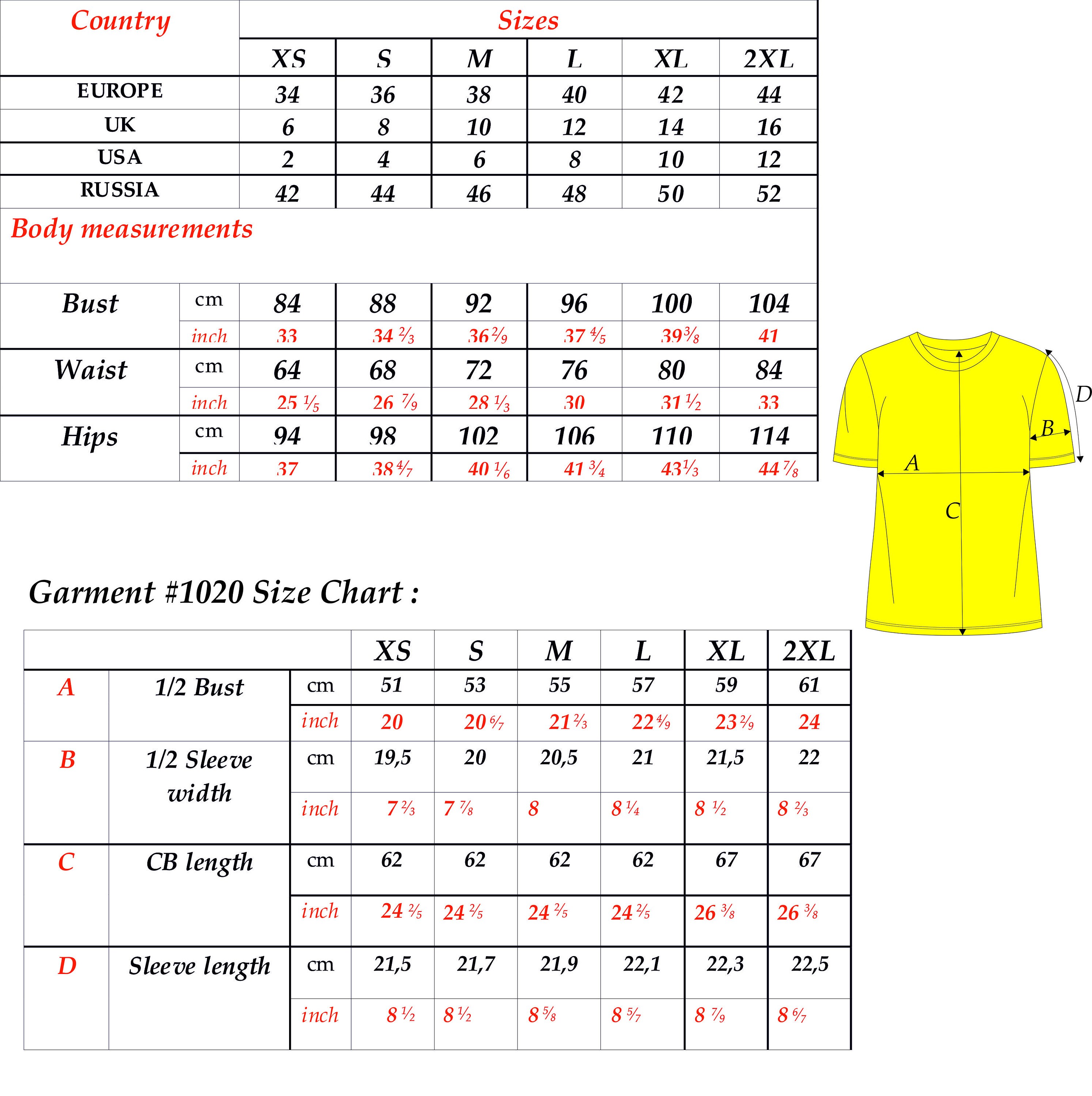 T-shirt Digital Sewing PDF Pattern Suggested for Beginners Sizes XS-2XL ...