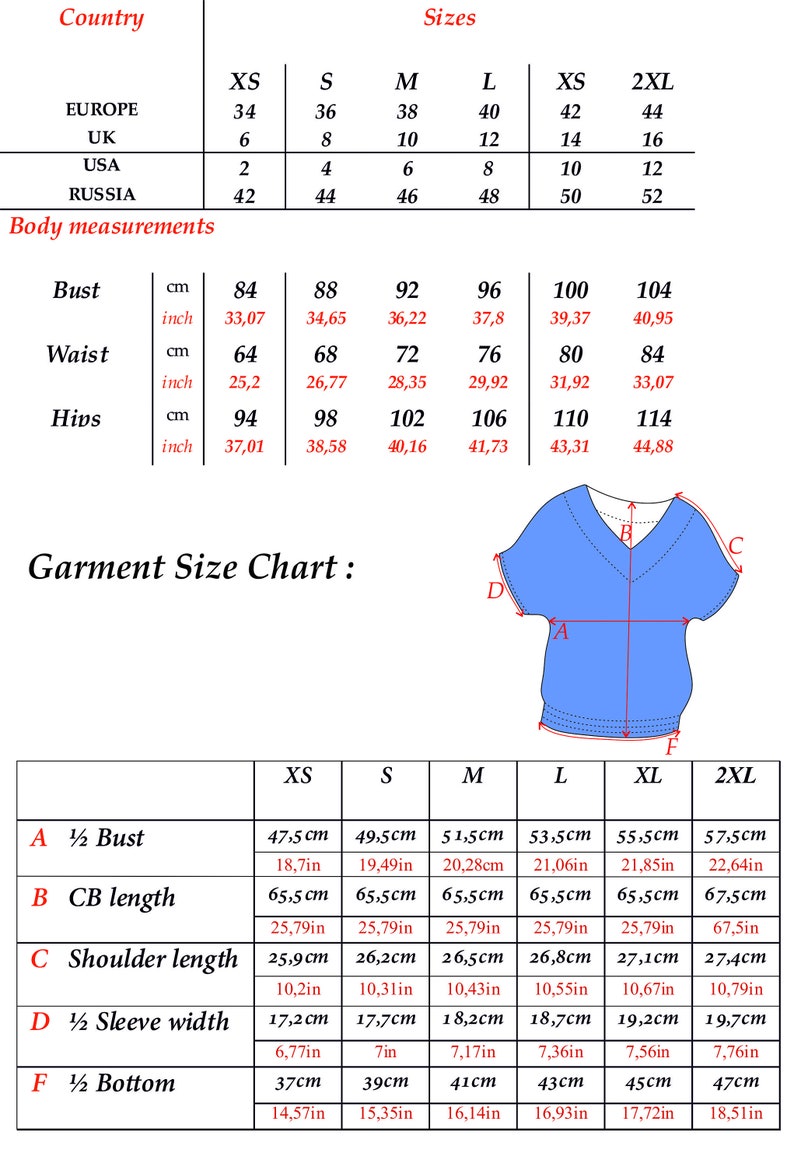 Kimono Blouse PDF Sewing Pattern Pilot Pattern Sizes XS-2XL | Etsy