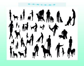 Download Dog Man Svg Etsy PSD Mockup Templates