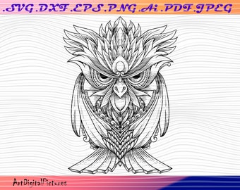 Download Tribal Owl Svg Etsy