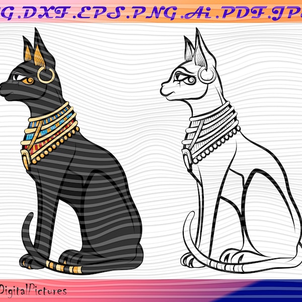 Egypt Cat, Goddess Bastet Egyptian God Ancient Figurine, Egyptian Sphinx Cat, Sphynx Cat, Breed Beautiful, Kitten Kitty, Feline, Pedigree