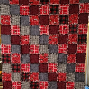 Deposit only listing for a Rag Quilt/College Rag Quilts/Variety Rag Quilts