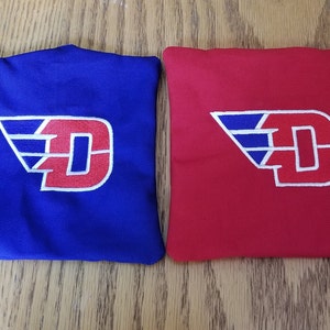 Various Team logo Sets of Cornhole Bags/custom cornhole bags/set of 8 cornhole bags/college cornhole bags