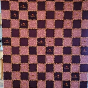 Königlicher Rag Quilt/benutzerdefinierte Rag Quilt