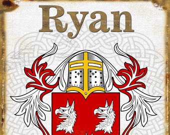 Family Crest Print Etsy