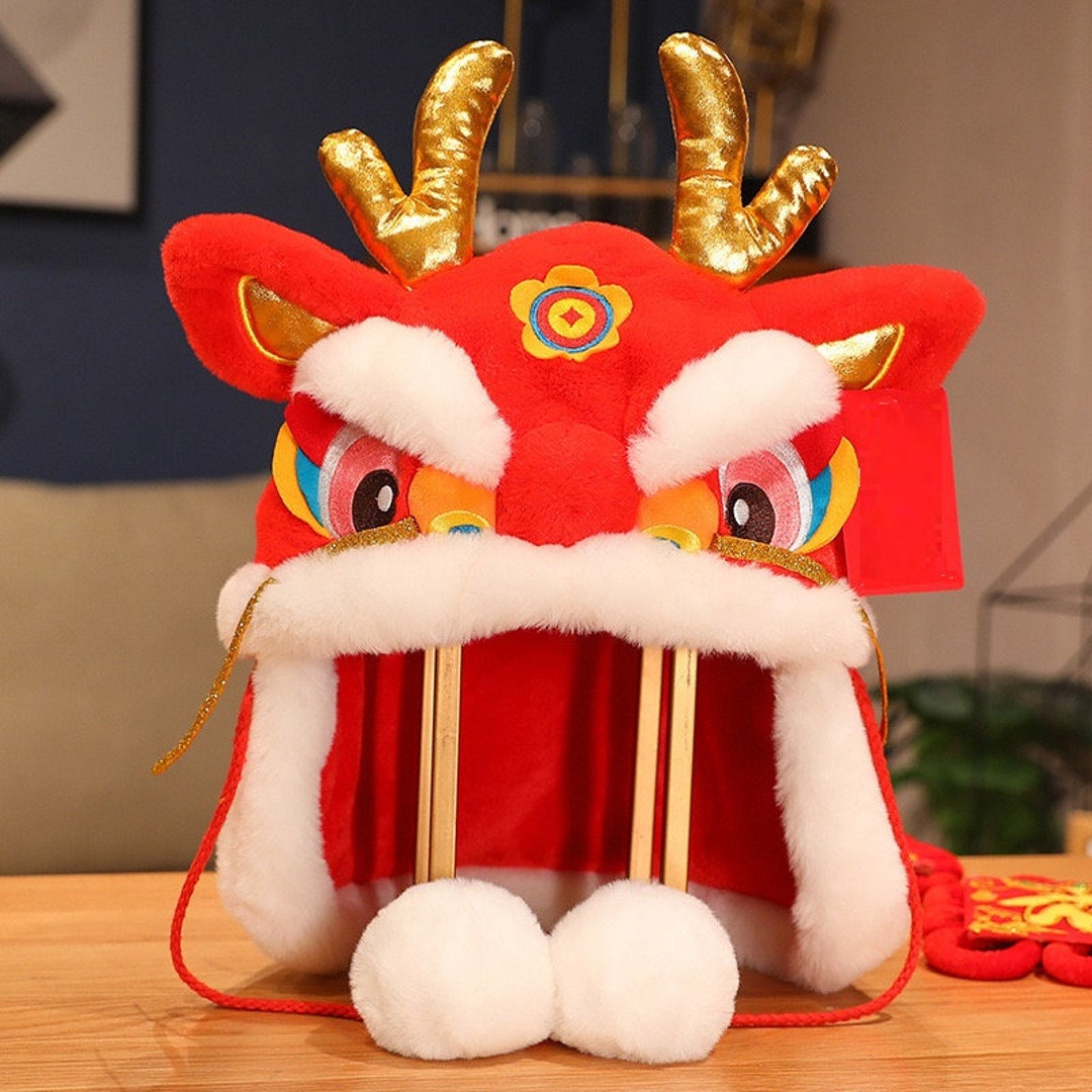 Lunar New Year Chinese New Year 2024, Dragon Year Auspicious Hat ...