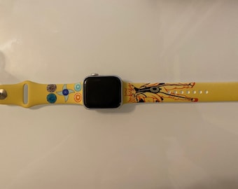 Red clouds, disney apple watch band, apple watch band, disney apple watch, apple watch band, mickey, snack disney castle,