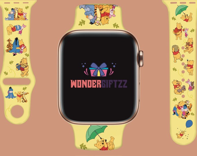 Disney Apple Watch Band Winnie the Pooh. Etsy