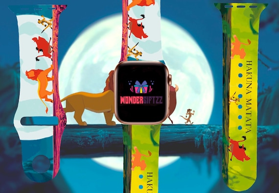 【Disney】US Disney Parks ライオンキング Apple Watchバンド Disney】US Disney Parks ライオンキング Apple Watchバンド