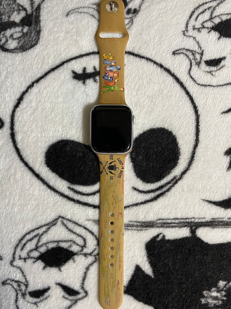 Peter Pan / Correa Disney para Apple Watch / Correa inspirada en Disney / Series 1-11, SE, Ultra / Regalo Disney / Accesorios para Apple Watch imagen 2