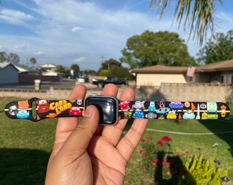 Correa para Apple Watch de Cars/Disney / Correa inspirada en Disney / Compatible con las series 1-11, SE y Ultra / Regalo Disney / Accesorios para Apple Watch