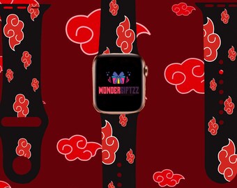 Red clouds, disney apple watch band, apple watch band, disney apple watch, apple watch band, mickey, snack disney castle,