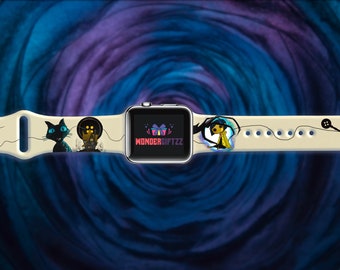 Correa Caroline / Disney para Apple Watch / Correa inspirada en Disney / Compatible con las series 1-11, SE y Ultra / Regalo Disney / Accesorios para Apple Watch