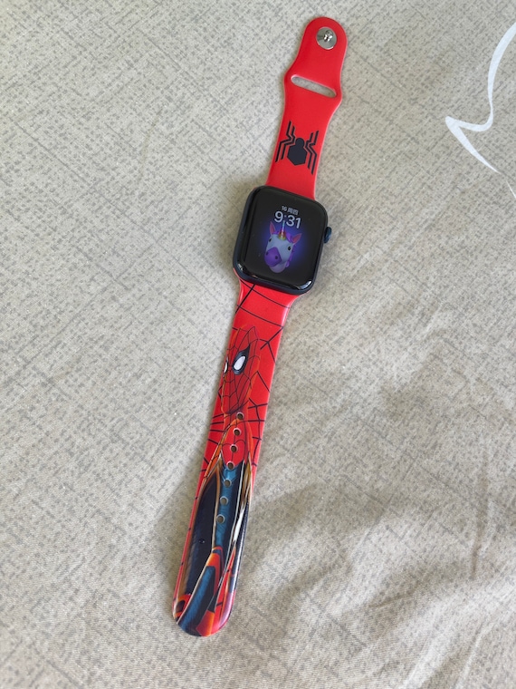 Spider-man No Way Home Apple Watch Band Spider-man Tom - Etsy Israel