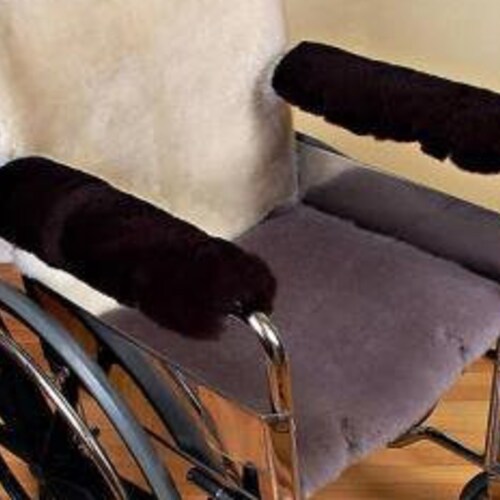Sheepskin Wheelchair Armrest Pads Etsy