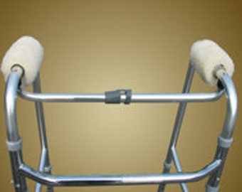 Sheepskin walker handgrip pads