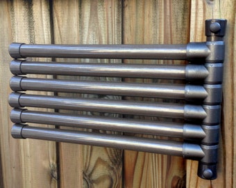 Towel Holder - Wall Mount - Bronze - For Pool, Patio, Hot Tub, Yard, Bathroom, or Dock