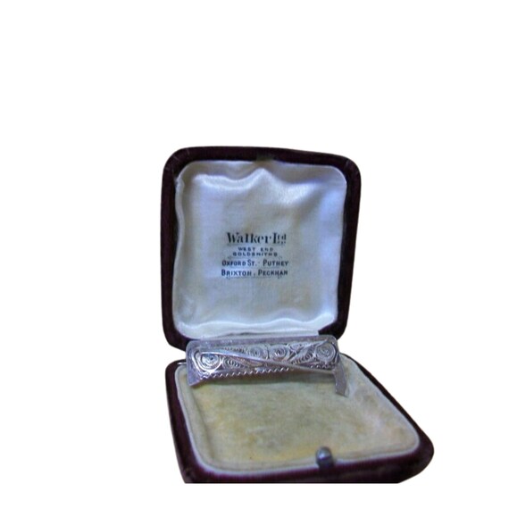 sale, Brooch Solid Silver Hallmarked Antique Fili… - image 2