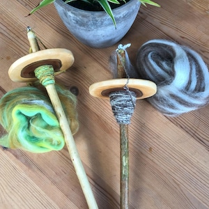 Fallspindel aus heimischen Holz
