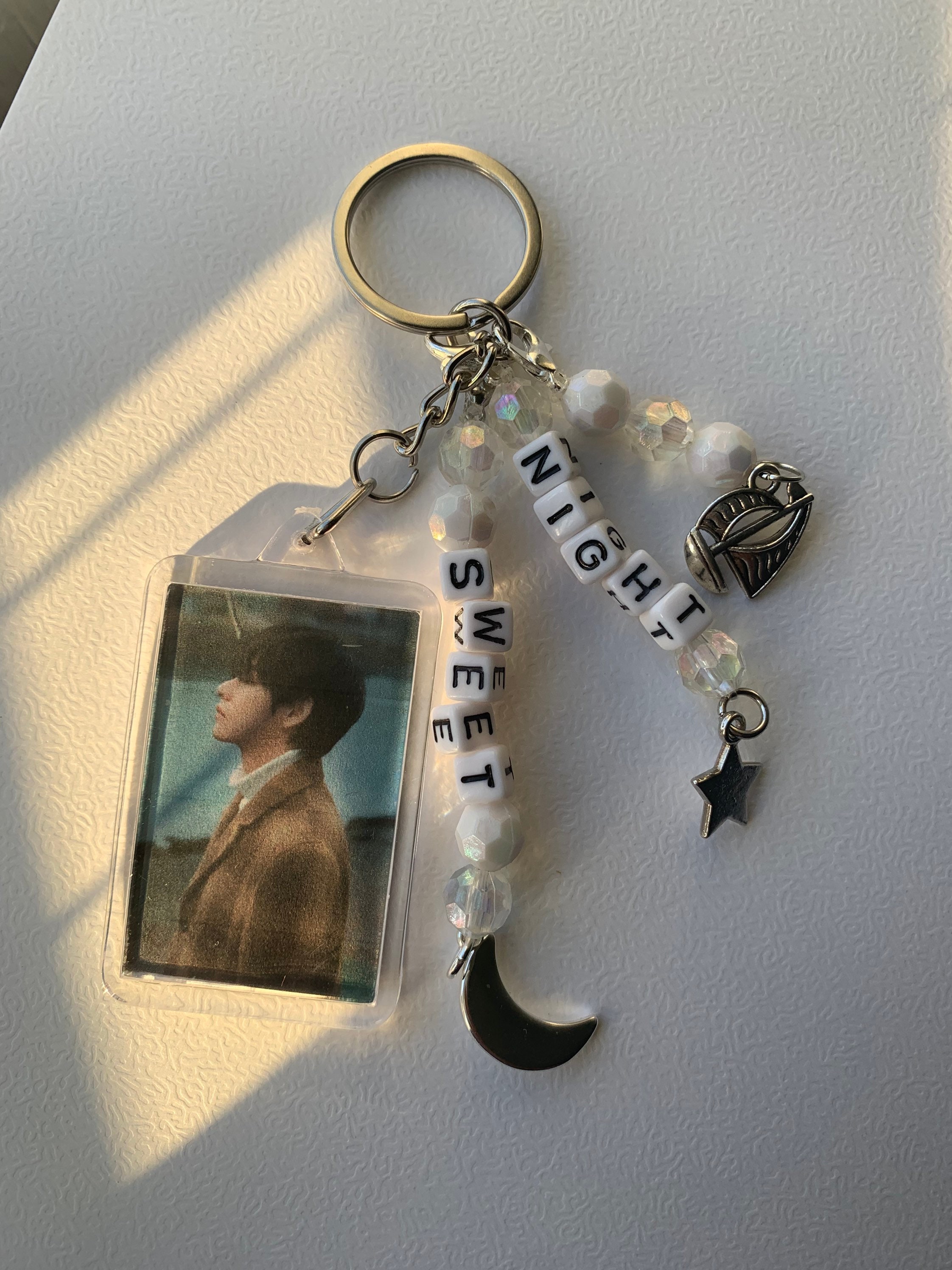 Sweet Night Taehyung V Keychain BTS Etsy UK