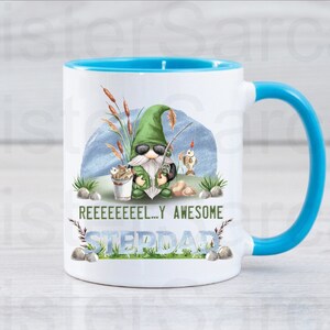 Dad Fathers Day Fishing Fishermen Personalised Cup Mug Daddy Stepdad Grandad Papa Pops Keepsake Gift Present