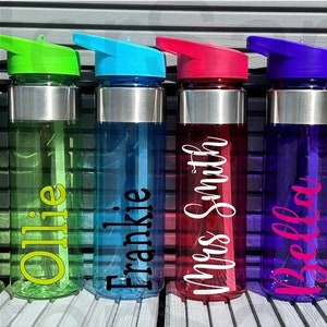 550ml Personalised Water Bottle Kids Water Bottle Back to School Bottle Sports Bottle Water Bottle Gift For Him Gift For Her