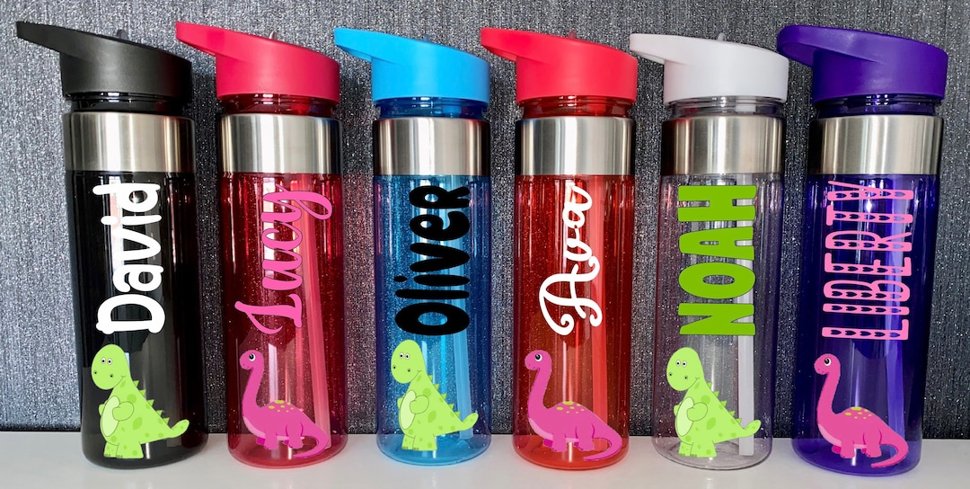 550ml Personalised Custom Water Bottle Kids Water Bottle Back to School ...