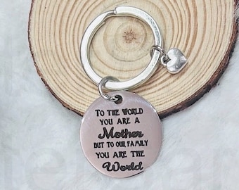 Mum you are my world Keyring, Birthday Gift Mum Mother Mummy Mama Birthday Christmas Mother’s Day Gift Present | Gift For Her Gift For Mum |