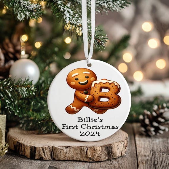 Kids Christmas Girls Boys Personalised Christmas Bauble Gift