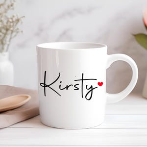 Personalised Name Mug Custom Coffee Cup Mug Novelty Gift Birthday Christmas Best Friend