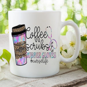 NHS Nurse Personalised Healthcare Worker Mug Present Gift Mum Dad Girlfriend Boyfriend Sister Brother Friend Family Christmas Present