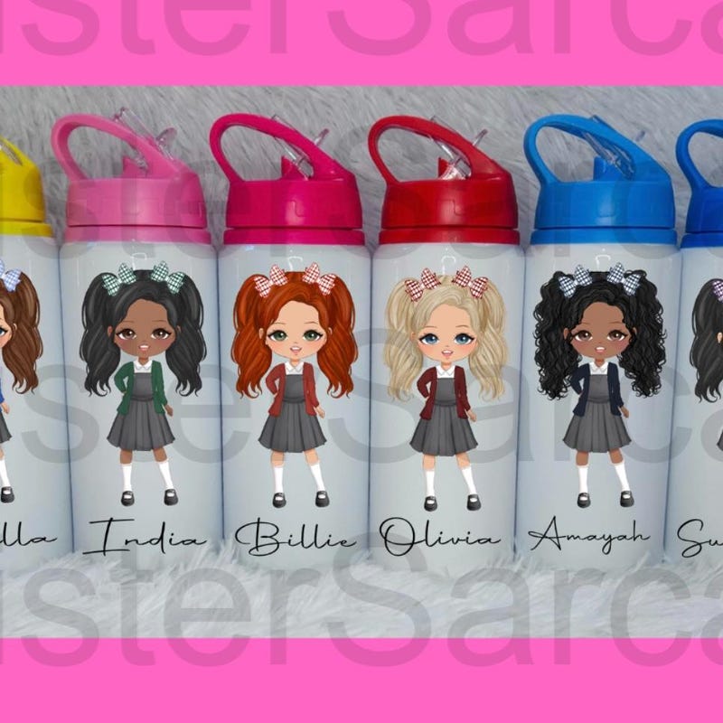 Personalized Kids Water Bottle - Etsy UK