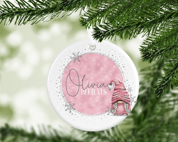 Buy Gonk Gonks Christmas Personalised Pink Kids Christmas Gift