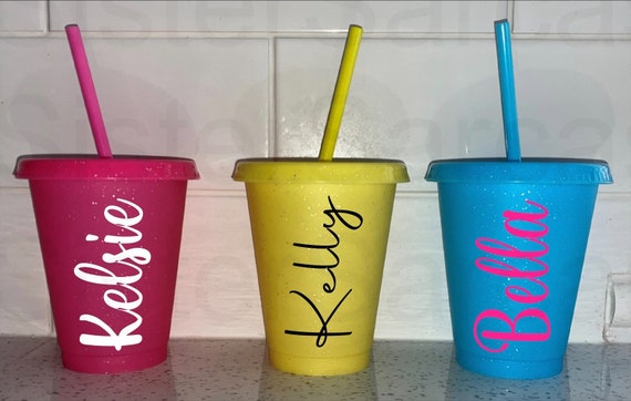 Color Changing Cups With Lids And Straws 16 Oz Glitter Cups Reusable  Plastic Tumblers With Lids And Straws Iced Coffee Cups Party Cups Summer  Cups Great For Parties And Gifts Set Of
