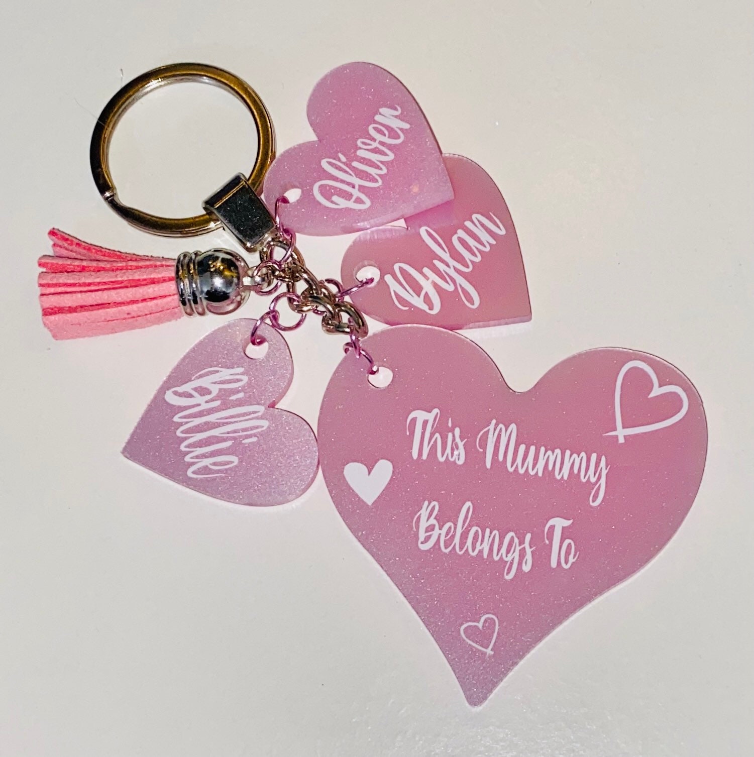 "This Mummy Belongs to" personalised Keyring perfect for Mother's Day Birthdays "This Mummy Belongs to" personalised Keyring perfect for Mother's Day Birthdays
