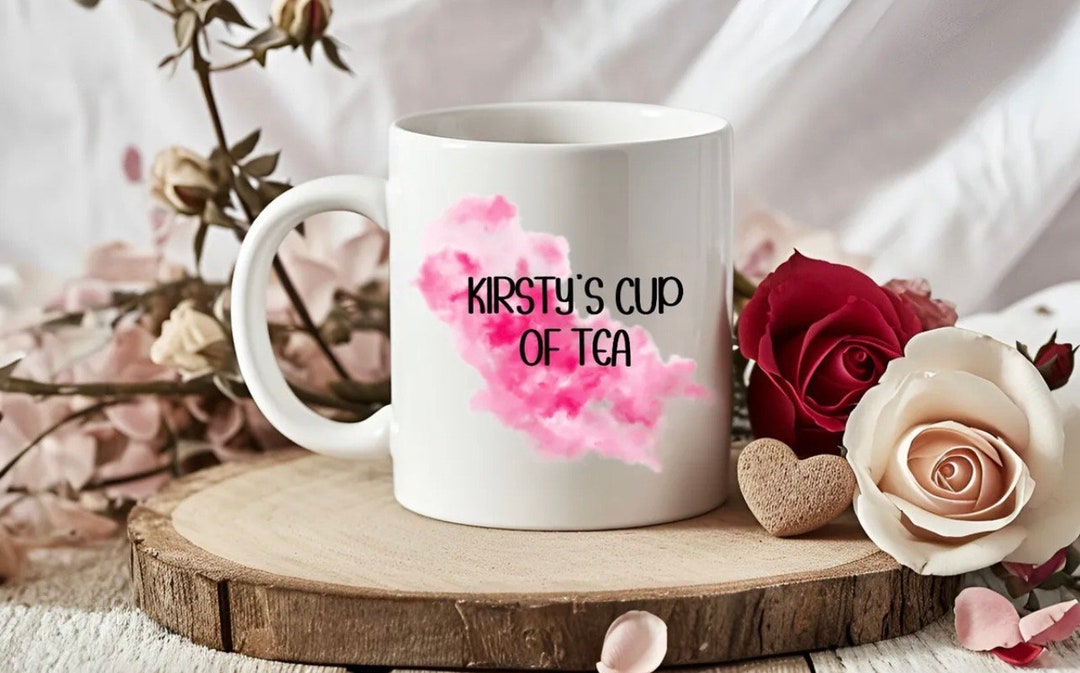 Personalised Name Cup of Tea Coffee Novelty Mug Perfect Gift for