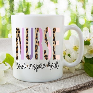 NHS Nurse Personalised Healthcare Worker Mug Present Gift Mum Dad Girlfriend Boyfriend Sister Brother Friend Family Christmas Present