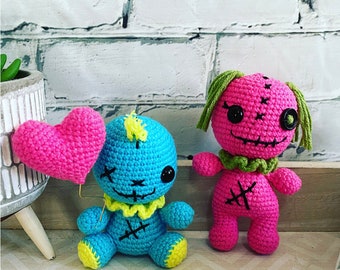 Voodoo dolls FR/EN Pattern