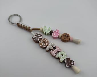 Donut paracord letters (numeric)