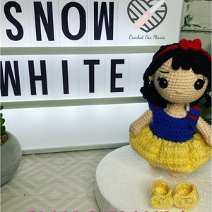 Patron Blanche neige FR/EN