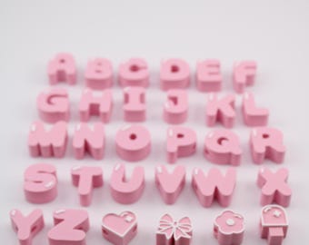 Bubble paracord letters (numeric)