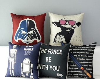 Star wars pillow | Etsy Star Wars Pillow Cushions |