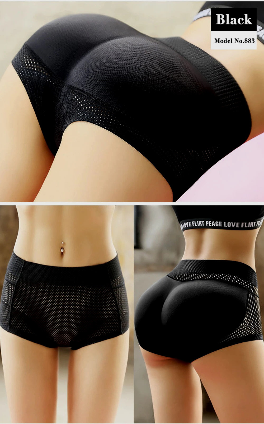 padded bum lift pants