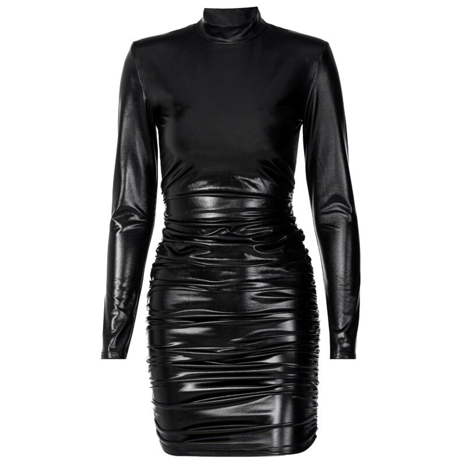 Women Leather Black Sexy Dresses Party Dress Sexy Leather - Etsy