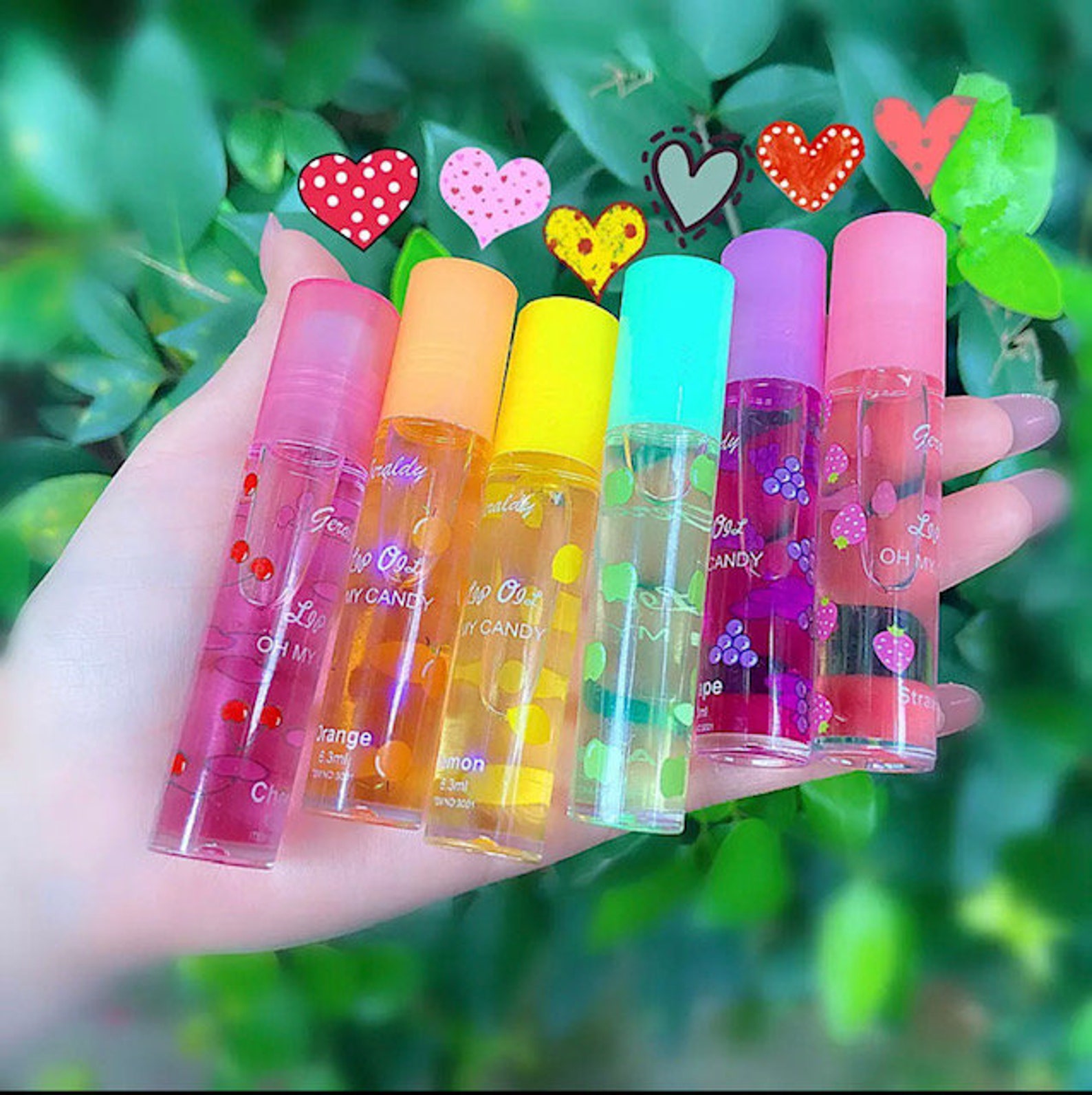 Roll on fruits lip oils Etsy