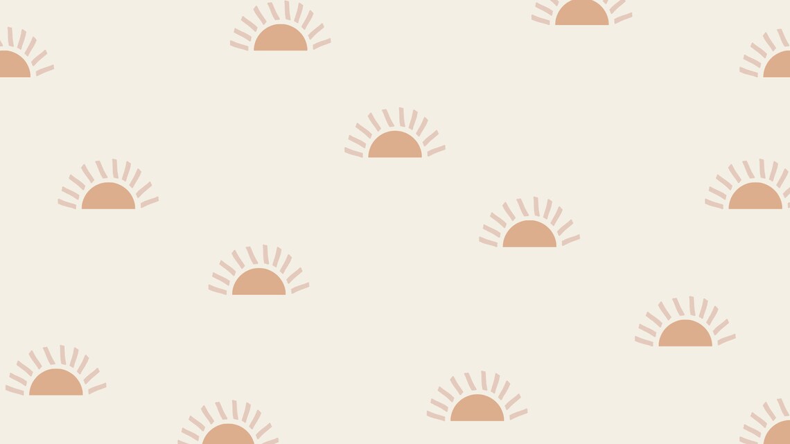 20 Boho Sun Desktop Wallpapers Pink Digital Wallpapers - Etsy