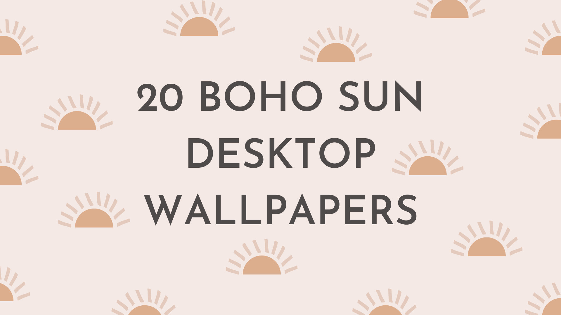 Tải về ngay bộ sưu tập 20 hình nền máy tính Boho Sun màu hồng để tận hưởng môi trường làm việc trong không gian đầy sức sống và tươi mới! Hình nền Boho Sun mang đến cho bạn cảm giác thư giãn và yên bình, giúp cho công việc trở nên dễ chịu hơn. Hãy tải ngay để trải nghiệm ngay nhé.