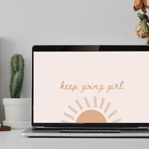 20 Boho Sun Desktop Wallpapers Pink Digital Wallpapers - Etsy
