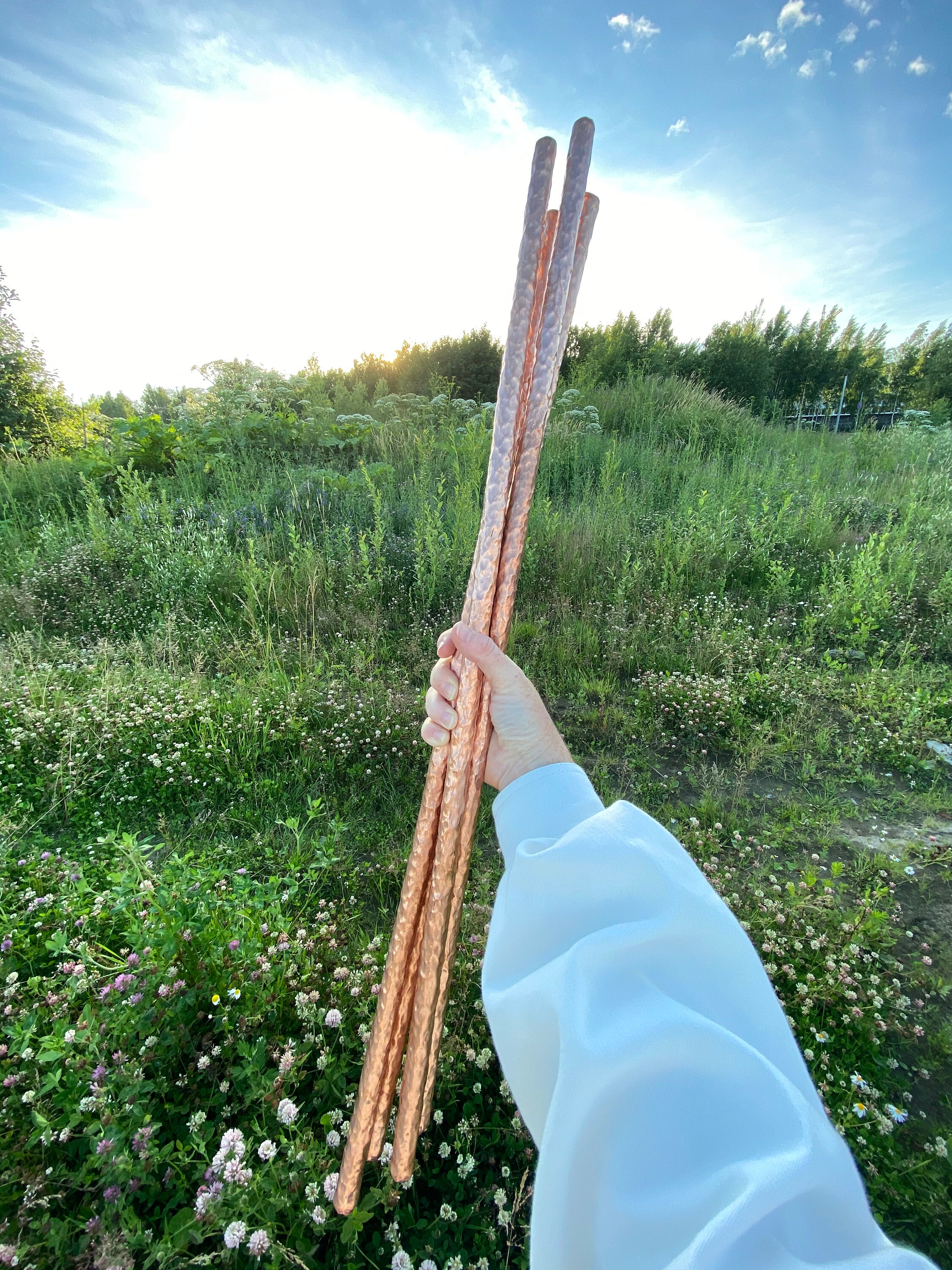 Eurythmy/eurythmie copper ROD 60cm/70cm/80cm and curative Etsy