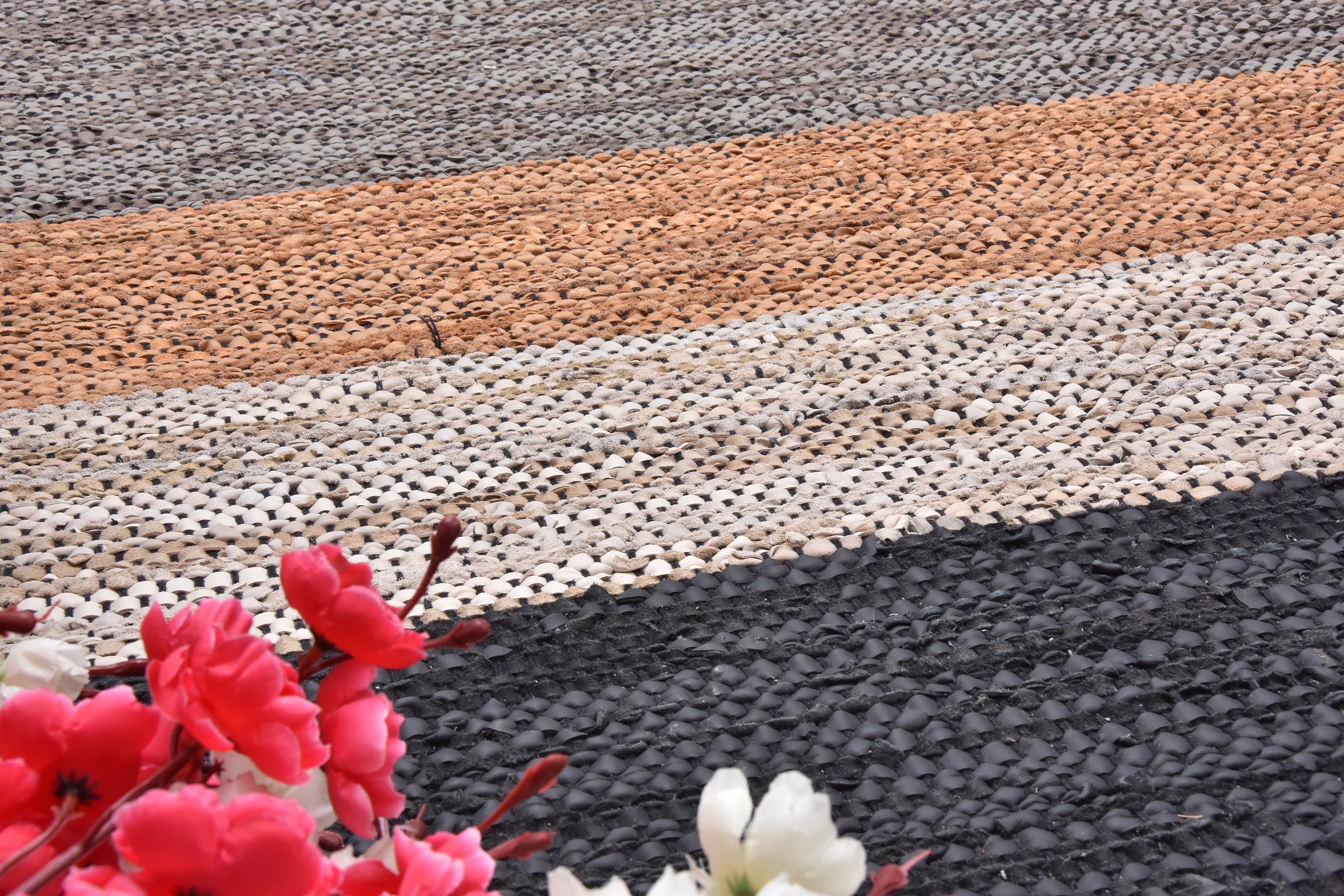 Urban 86 Fall Rug URBAN86 Carmen Leather Rug Brown Grey Area Rug (july Special ) - Etsy